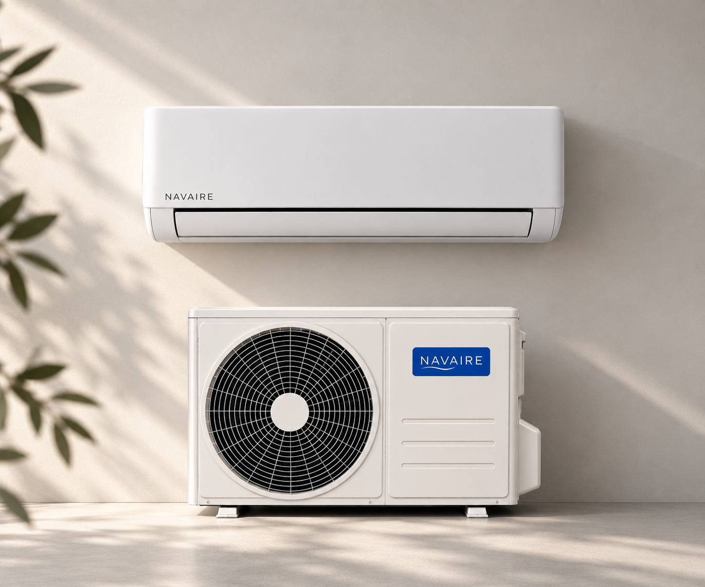 NAVAIRE 9K single split system, indoor and outdoor unit